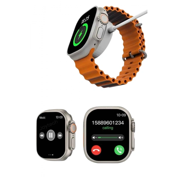 Nevamel Akıllı Saat Kol Saati Android ve İOS Uyumlu Nabız Ölçer Sesli Asistan