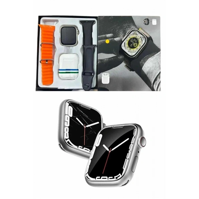 Nevamel Akıllı Saat Kulaklık Hediyeli Uyku ve Sağlık Takibi Yapabilen Uzun Ömürlü