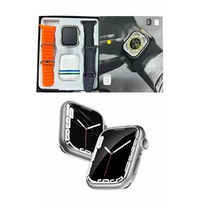 Nevamel Akıllı Saat Kulaklık Hediyeli Uyku ve Sağlık Takibi Yapabilen Uzun Ömürlü