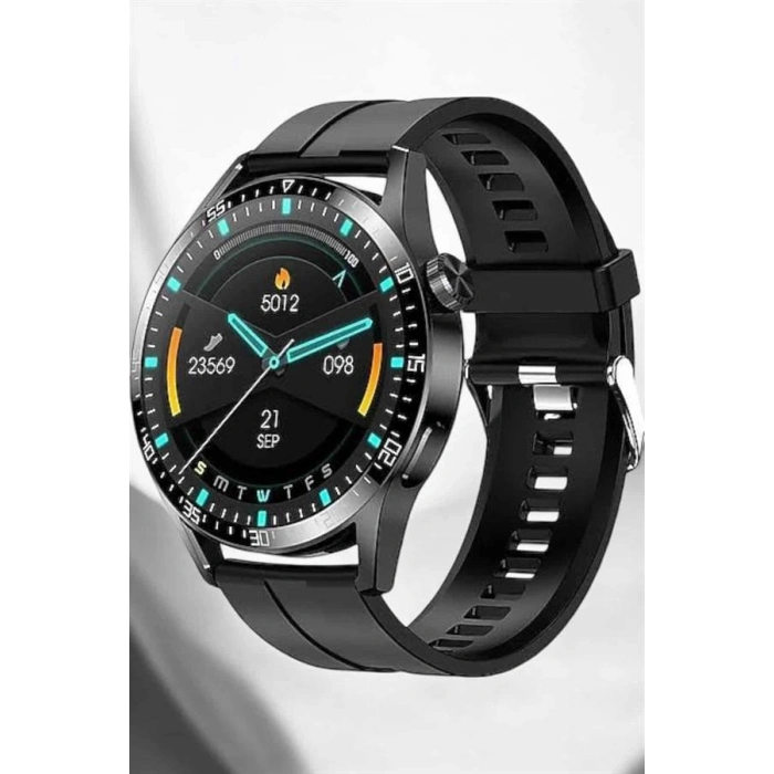 Nevamel Akıllı Saat Nabız Ölçer Uyku Takibi Sesli Görüşme Bildirim Görme