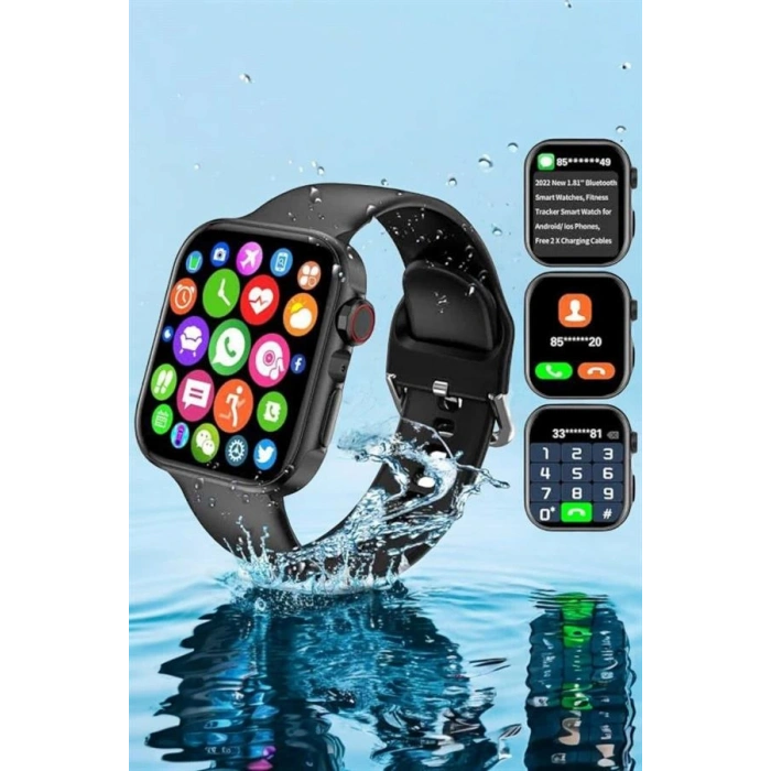 Nevamel Akıllı Saat Sağlık Takibi ve Akıllı Özelliklerle Donatılmış Modern Akıllı Saat