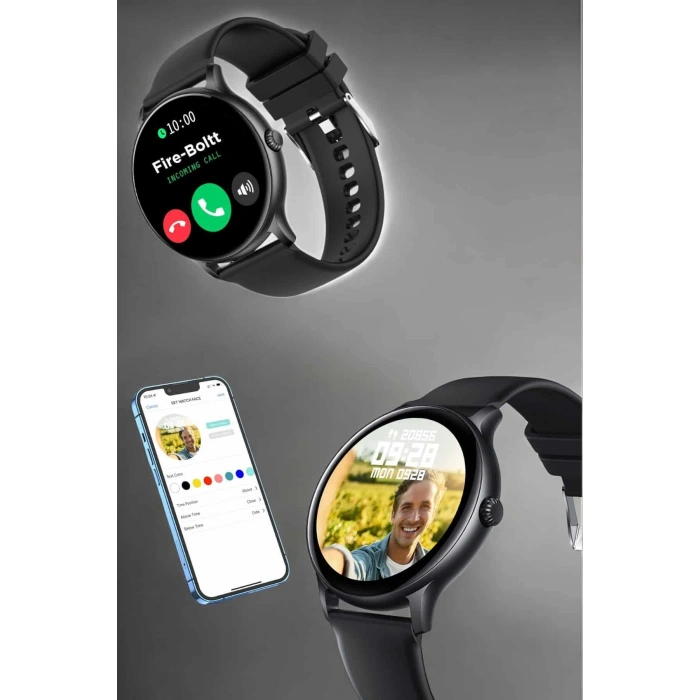 Nevamel Akıllı Saat Sesli Görüşme Bluetooth Bağlantılı 3 Kordonlu