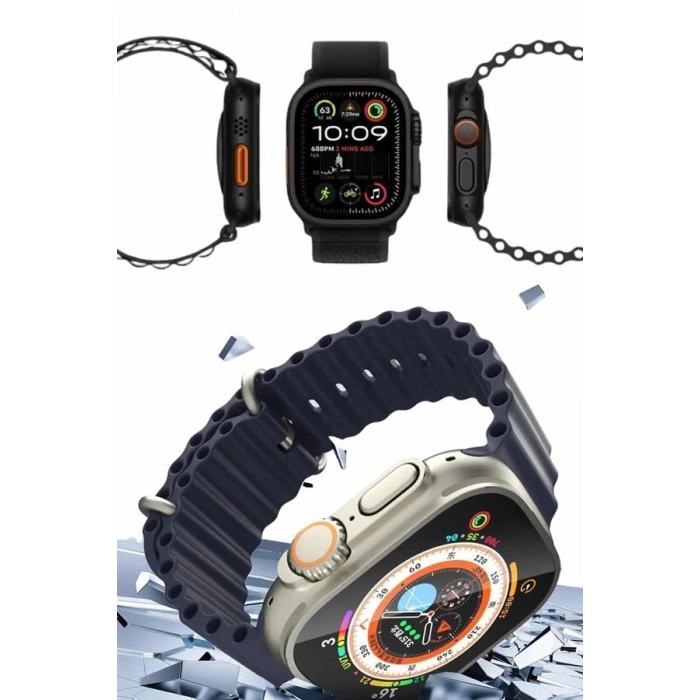 Nevamel Akıllı Saat Sesli Görüşme Titreşimli GPS Bağlantısı Müzik Dinleme Sosyal Medya Bildirimleri