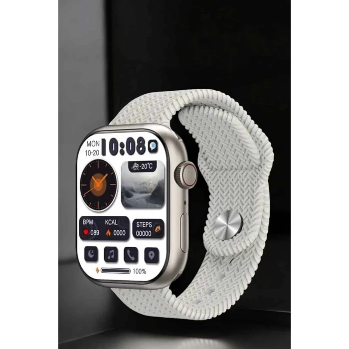 Nevamel® Akıllı Saat Tema Değiştirme Uyku ve Sağlık Takibi Bluetooth Bağlantılı