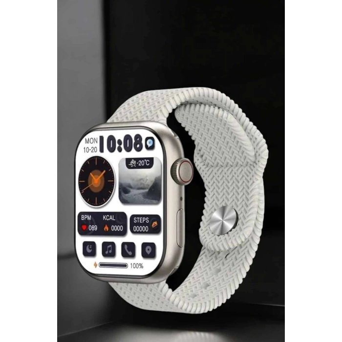 Nevamel Akıllı Saat Tema Değiştirme Uyku ve Sağlık Takibi Bluetooth Bağlantılı