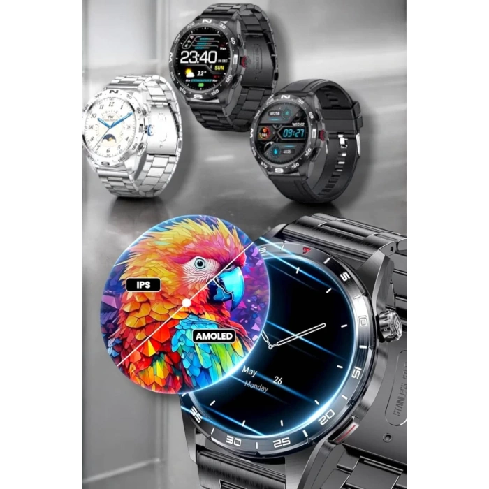 Nevamel® Akıllı Saat Uyku Ve Sağlık Takibi Bildirim Görme Arama Cevaplama