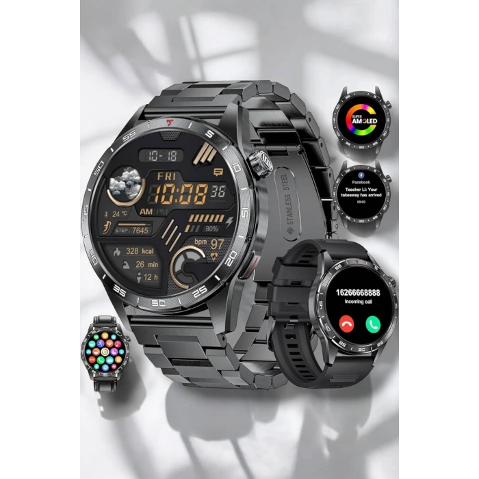 Nevamel Akıllı Saat Uyku Ve Sağlık Takibi Bildirim Görme Arama Cevaplama