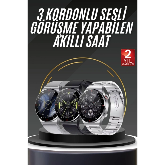 Nevamel Akıllı Saat Uyku ve Sağlık Takibi NFC Uyumlu Bluetoooth Bağlantılı Android İOS Uyumlu