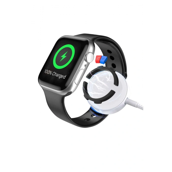 Nevamel Akıllı Saat Wireless Şarj Yüksek Çözünürlüklü Müzik Dinleme Sesli Cevaplama