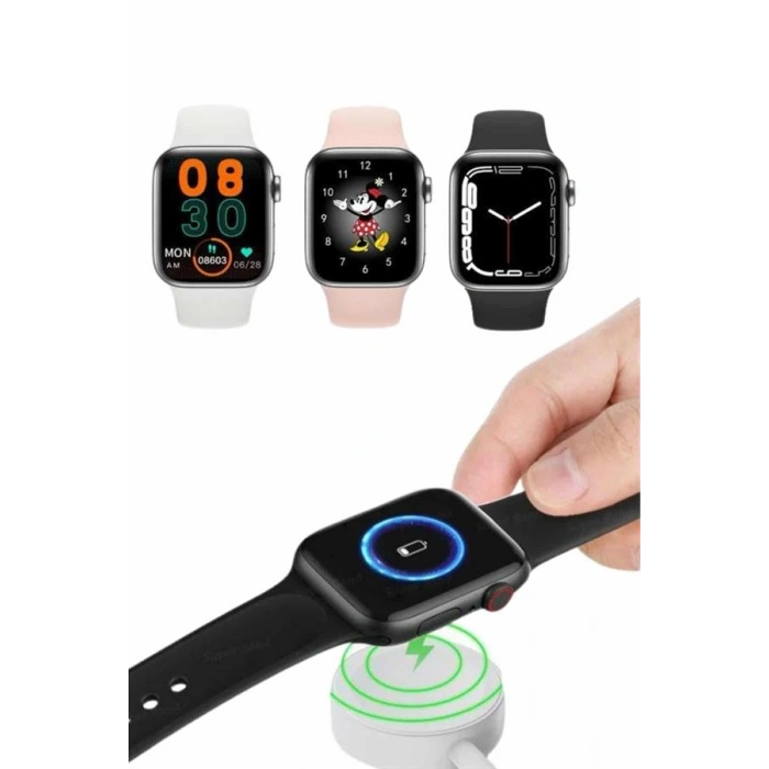 Nevamel Akıllı Saat Yeni Nesil Android ve İOS Uyumlu Titreşim Modlu Alarm Kronometre