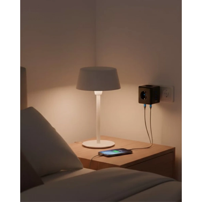 Nevamel® Akım Korumalı Priz Çoklu USB Girişli Güvenli Enerji Yönetimi