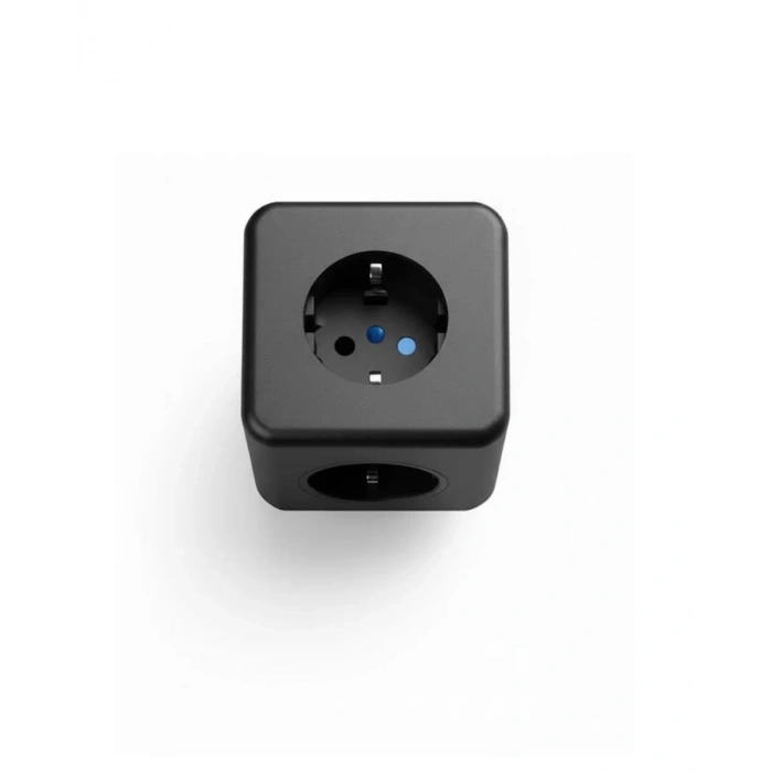 Nevamel® Akım ve Voltaj Korumalı Küp Priz 3 USB Destekli