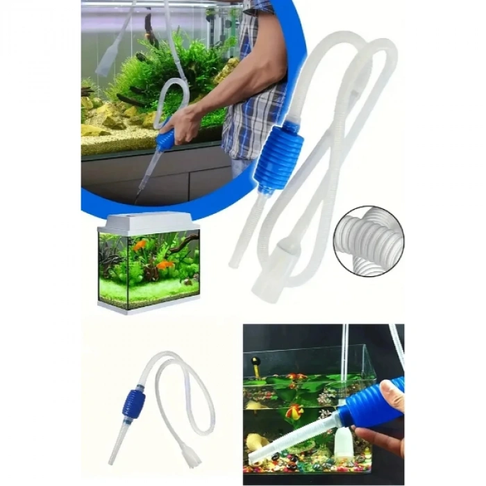 Nevamel Akvaryum Dip Çekme Sifonu