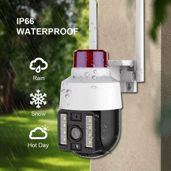 Nevamel Alarmlı Dış Mekan Güvenlik Kamerası