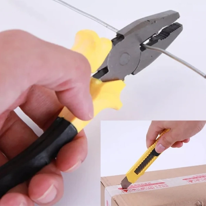 Nevamel ALLY 12 Parça Çok Amaçlı Acil Durum Araç Ev Kutulu Tamir Seti 8012E-(5775)