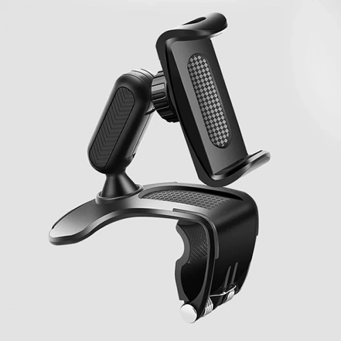 Nevamel ALLY 202-D Mouth Araç Torpido Uzeri 360 Dönerli Telefon Tutucu-(5775)