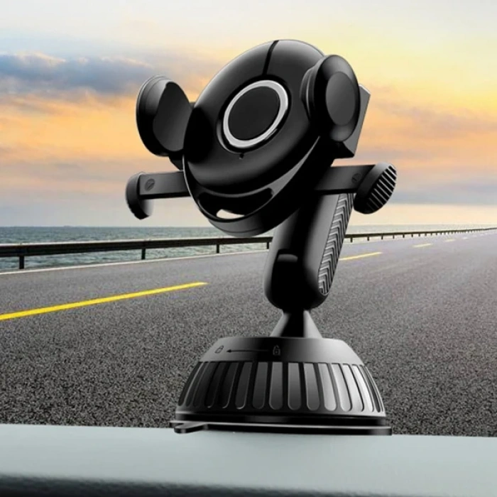 Nevamel ALLY 208-Z Araç Torpido Uzeri 360 Dönerli Telefon Tutucu-(5775)