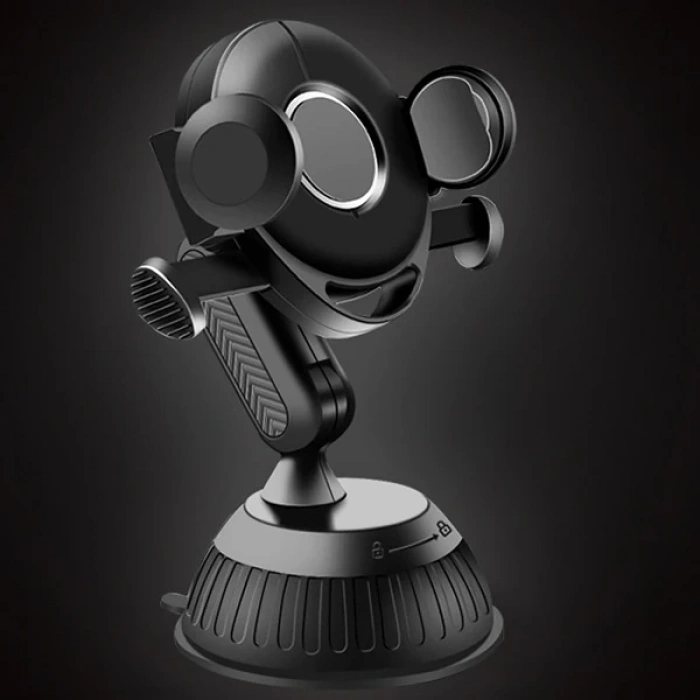 Nevamel ALLY 208-Z Araç Torpido Uzeri 360 Dönerli Telefon Tutucu-(5775)