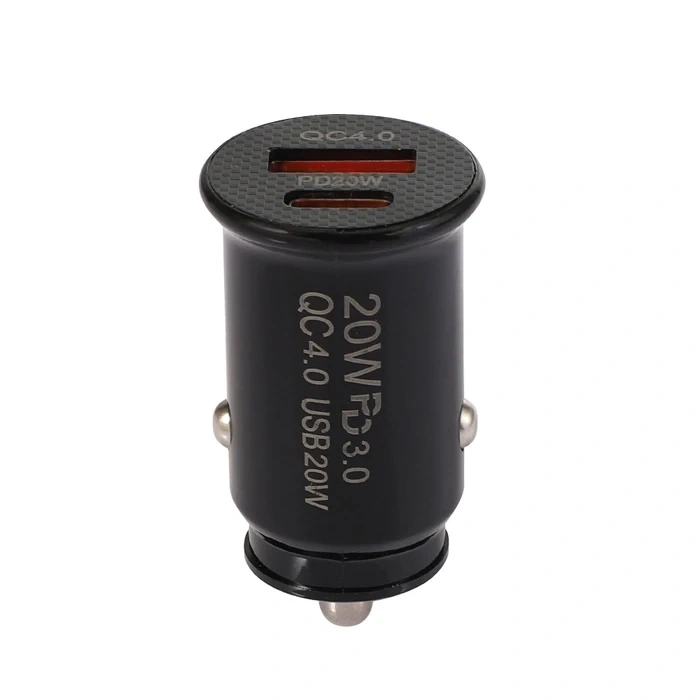 Nevamel ALLY 20W USB Ve Type-c Çıkışlı Araç İçi Çakmaklık Hızlı Şarj Başlığı-(5775)