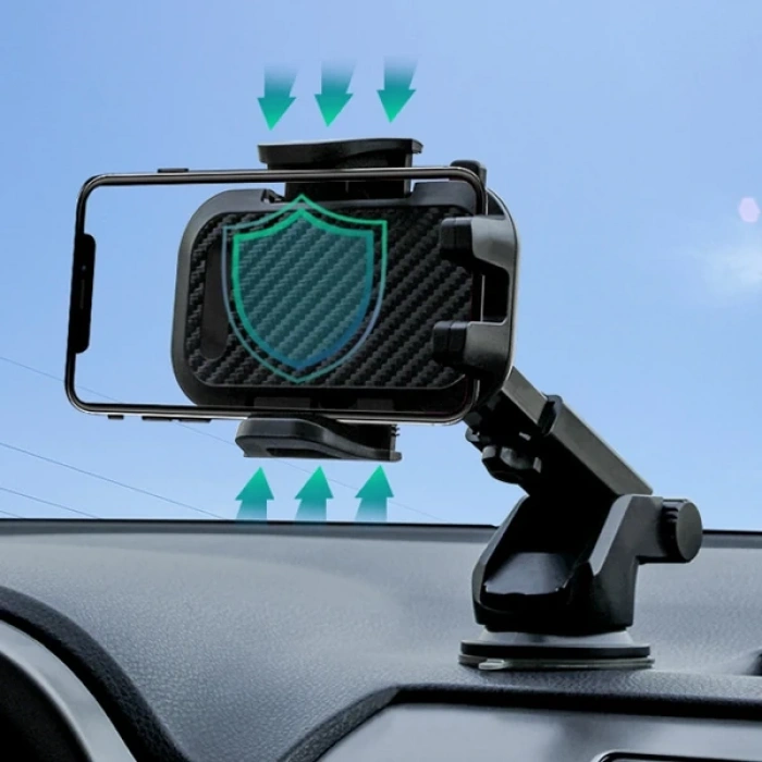 Nevamel ALLY 2in1 Torpido Üstü Teleskopik Ve Ya Havalandırma Araç Telefon Tutucu-(5775)