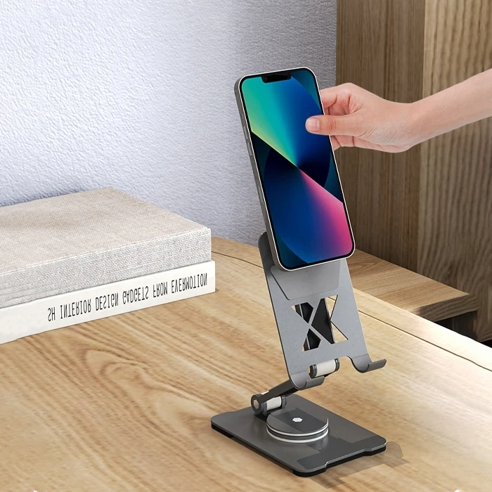 Nevamel ALLY 360 Derece Dönebilen ve Katlanabilen Tablet ve Telefon Standı-(5775)