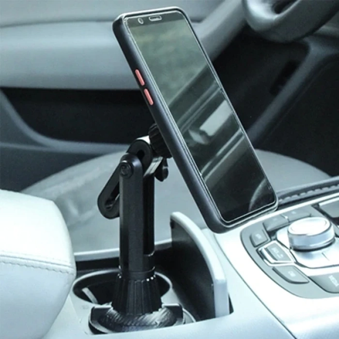 Nevamel Ally 360 Derece Döner Manyetik Araç Içi Telefon Tutucu - Bardak Tutucu Yeri i?çin-(5775)