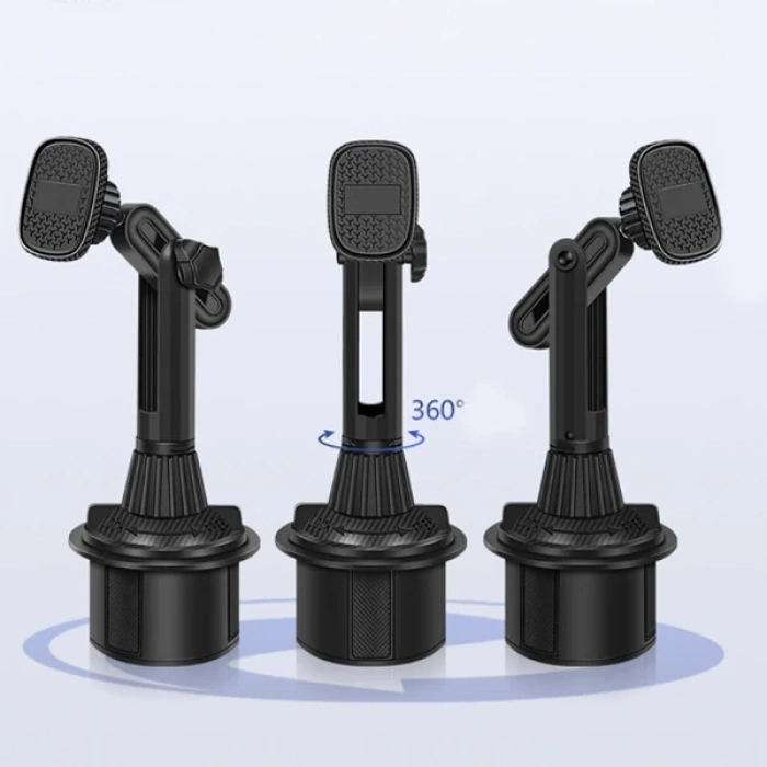 Nevamel Ally 360 Derece Döner Manyetik Araç Içi Telefon Tutucu - Bardak Tutucu Yeri i?çin-(5775)