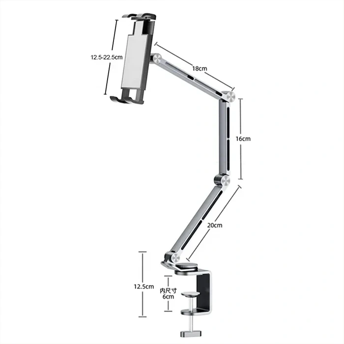 Nevamel ALLY 360° Dönebilen Katlanır Masaüstü Tablet Ve Telefon Tutucu-(5775)
