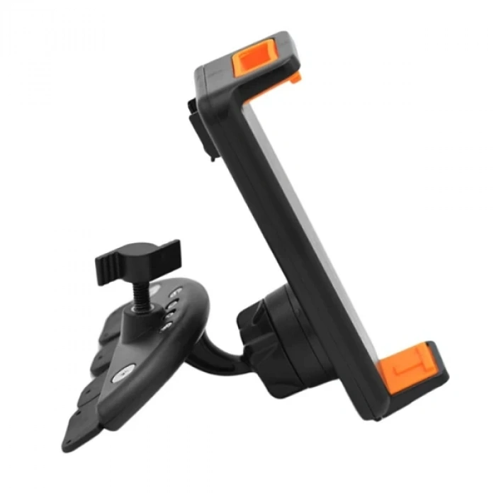 Nevamel ALLY 360 Döner Araç CD Yuvası Tablet Tutucu Büyük Ekran Tutucu 11.50-19CM-(5775)