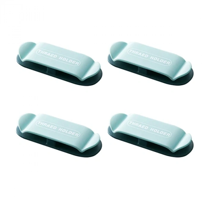 Nevamel ALLY 4 Parça Creative Kablo Tutucu Kablo Organizatör-(5775)