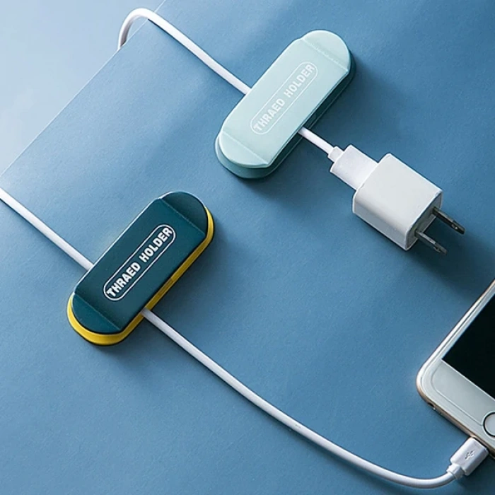 Nevamel ALLY 4 Parça Creative Kablo Tutucu Kablo Organizatör-(5775)