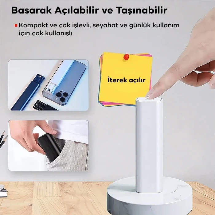 Nevamel ALLY 5in1 iPhone+ Type-C+ USB Seyahat için 60W Hızlı Şarj Kablo Seti-(5775)