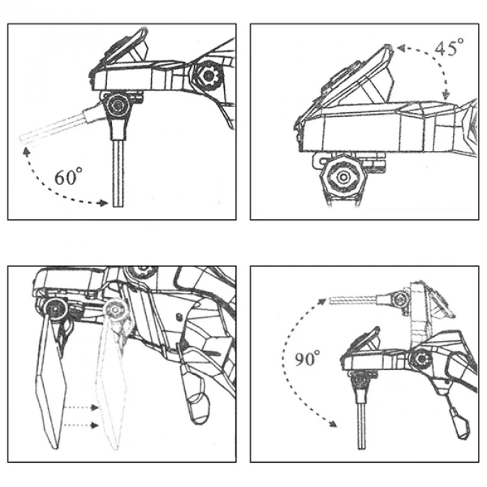 Nevamel ALLY 9892B2 Yedek Lensli Led Işıklı Kafa Büyüteçi-(5775)