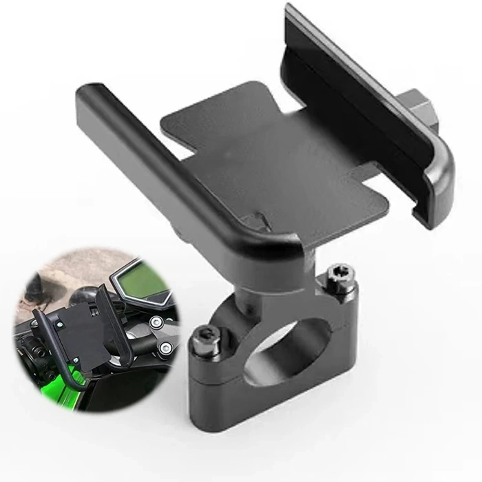 Nevamel ALLY Alüminyum Alaşım Bisiklet Motorsiklet Gidon Telefon Tutucu-(5775)