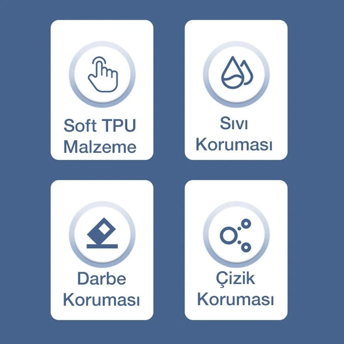 Nevamel Ally Apple AirTag Ön Taraf Çizik ve Yüzey Koruyucu Jelatin Film-(5775)