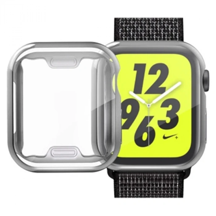 Nevamel Ally Apple İWatch  40mm 360 Koruma Ultra Slim Silikon Kılıf-(5775)