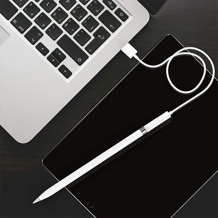 Nevamel Ally Apple Pen Pencil Kalem Usb Şarj Cihazı Lightning Adaptörü-(5775)