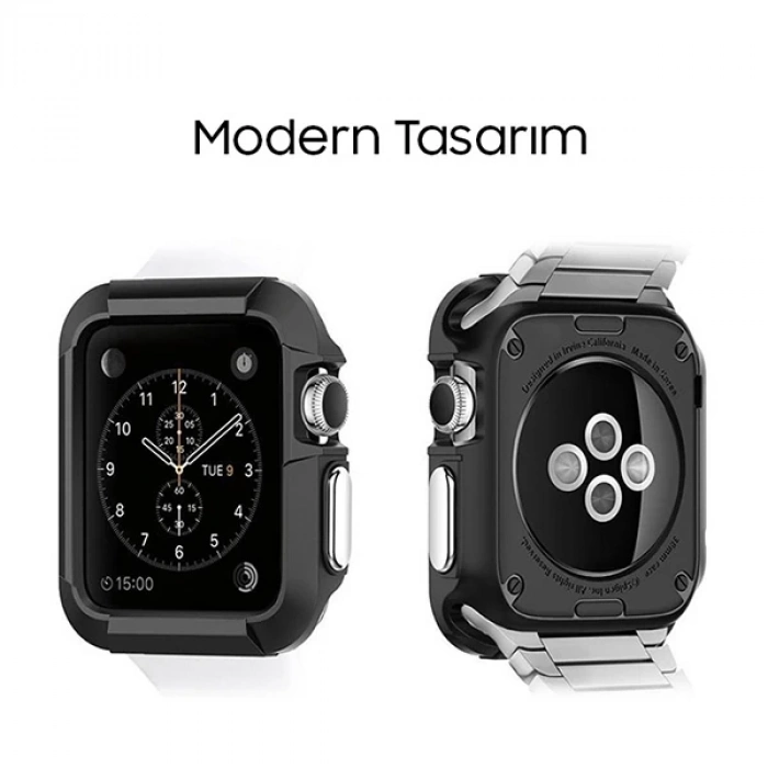 Nevamel Ally Apple Watch 4-5 40MM Şok Darbe Onleyici Silikon Kılıf-(5775)