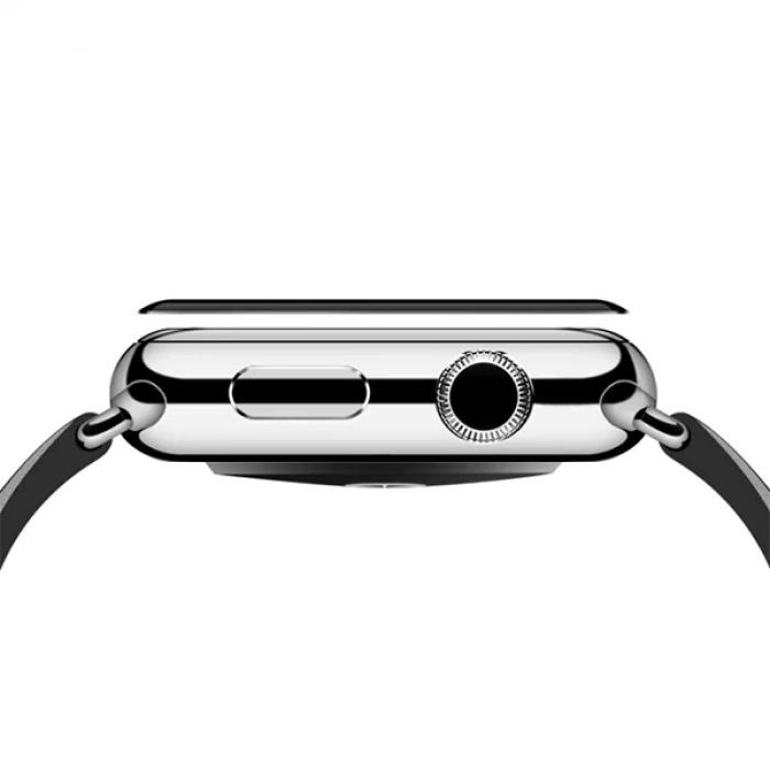 Nevamel Ally Apple Watch 5-4 40mm 3D PMMA Kavisli Full Cam Ekran Koruyucu-(5775)