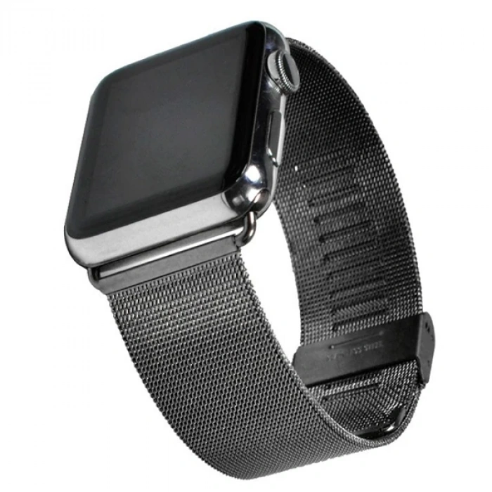 Nevamel Ally Apple Watch 7-8 41mm 6-5-4 40mm Kayış Kordon Milano Metal Klasik Kopça 3-2-1 38mm-(5775)