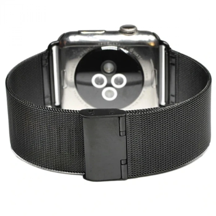 Nevamel Ally Apple Watch 7-8 41mm 6-5-4 40mm Kayış Kordon Milano Metal Klasik Kopça 3-2-1 38mm-(5775)