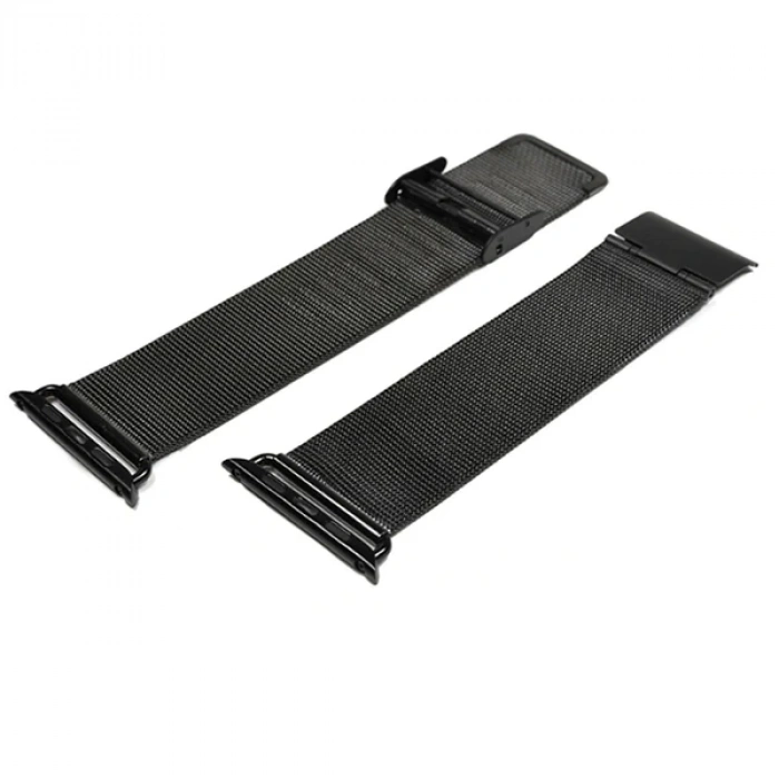 Nevamel Ally Apple Watch 7-8 41mm 6-5-4 40mm Kayış Kordon Milano Metal Klasik Kopça 3-2-1 38mm-(5775)