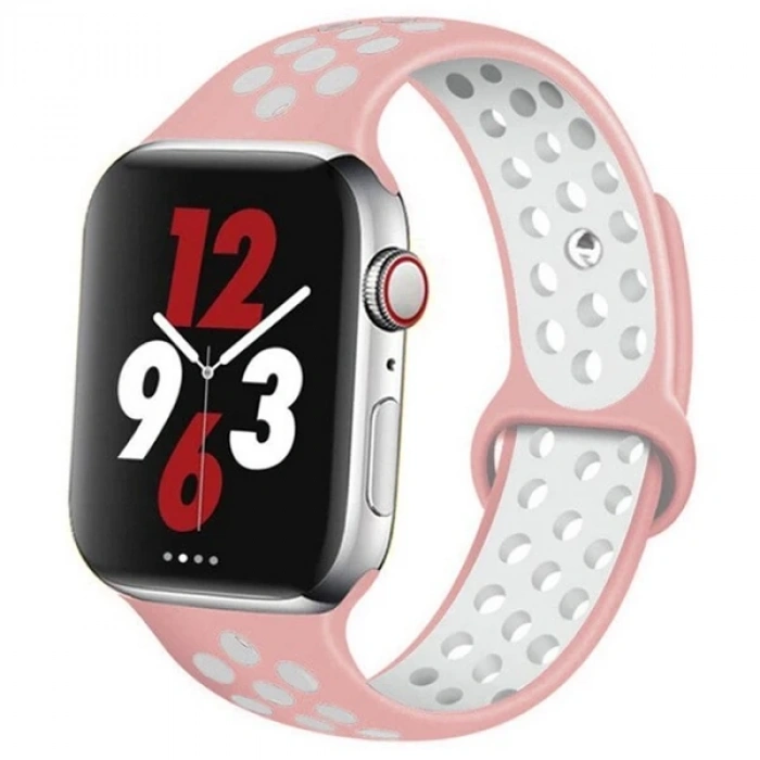 Nevamel Ally Apple Watch 7-8 41mm 6-5-4 40mm Nike Kordon Kayış 3-2-1 38mm-(5775)