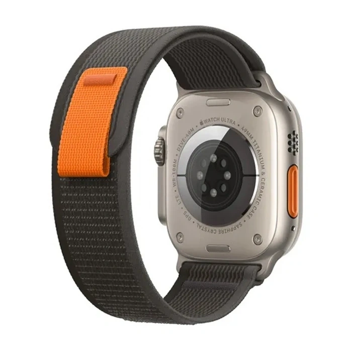 Nevamel Ally Apple Watch 7-8 45mm 6-5-4 44mm Watch Ultra 49mm Field Loop Kayış Kordon 3-2-1 42mm-(5775)