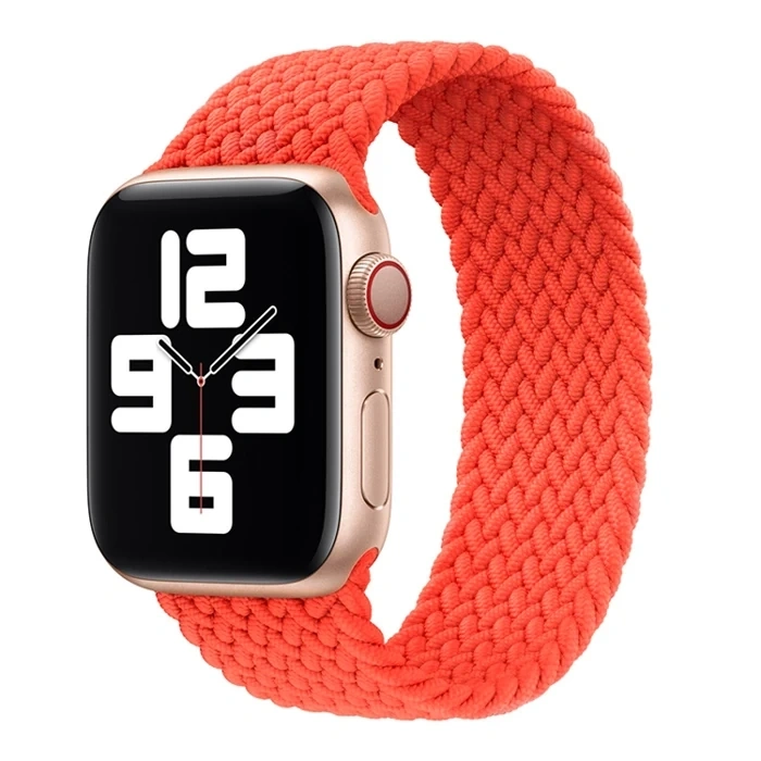 Nevamel Ally Apple Watch 7-8 45mm 6-5-4 44mm Watch Ultra 49mm Single loop Plastik Kayış Kordon 3-2-1 42mm-(5775)