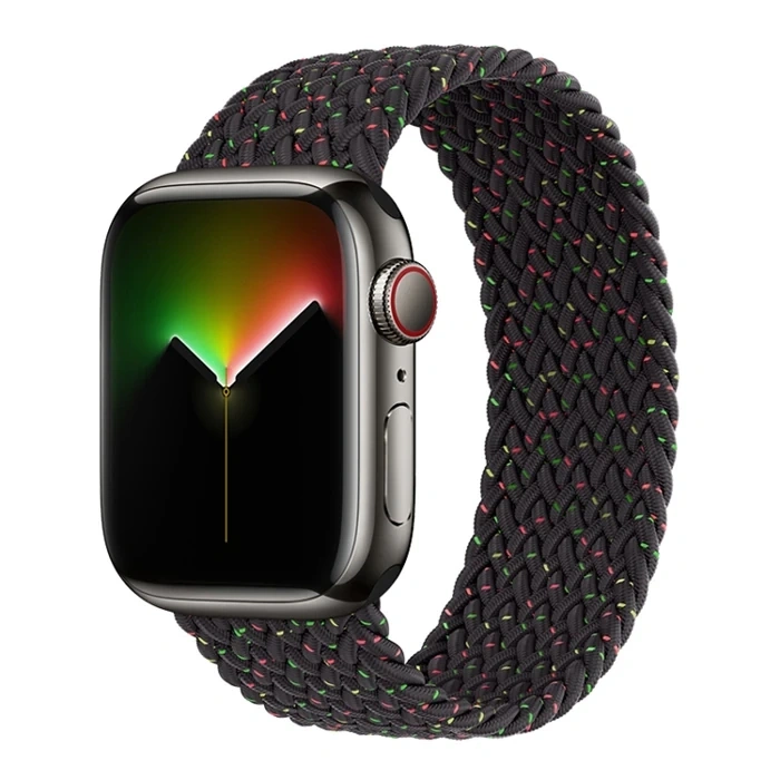 Nevamel Ally Apple Watch 7-8 45mm 6-5-4 44mm Watch Ultra 49mm Single loop Plastik Kayış Kordon 3-2-1 42mm-(5775)