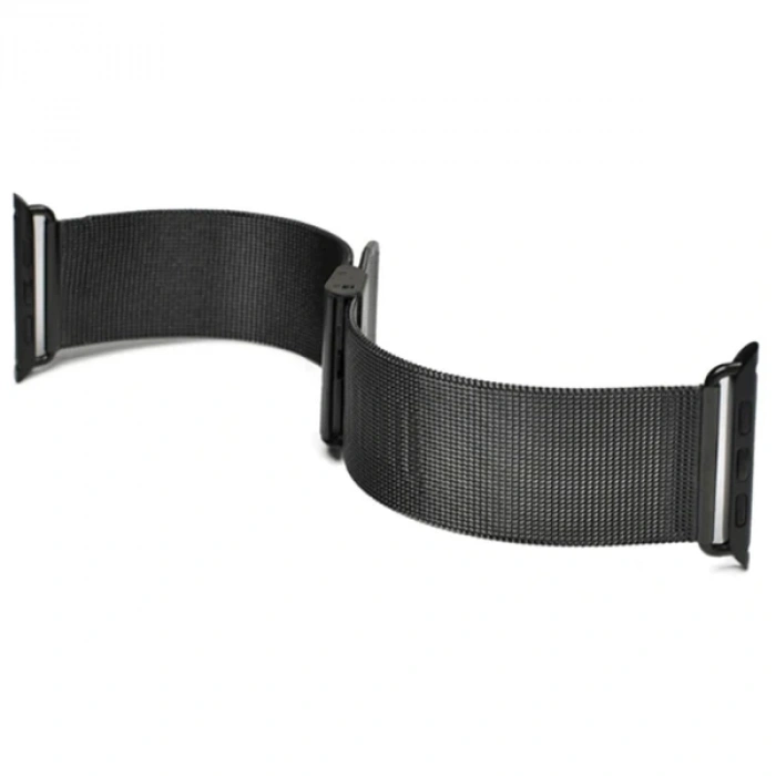 Nevamel Ally Apple Watch Ultra 49mm 7-8 45mm 6-5-4 44mm Kayış Kordon Milano Metal Klasik 3-2-1 42mm-(5775)