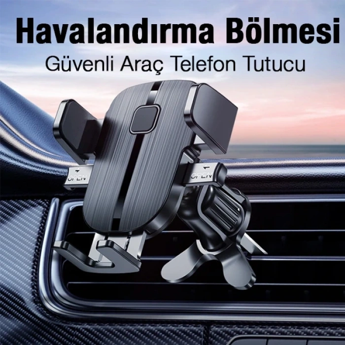 Nevamel Ally B073 Araç İçi Havalandırma Telefon Tutucu-(5775)