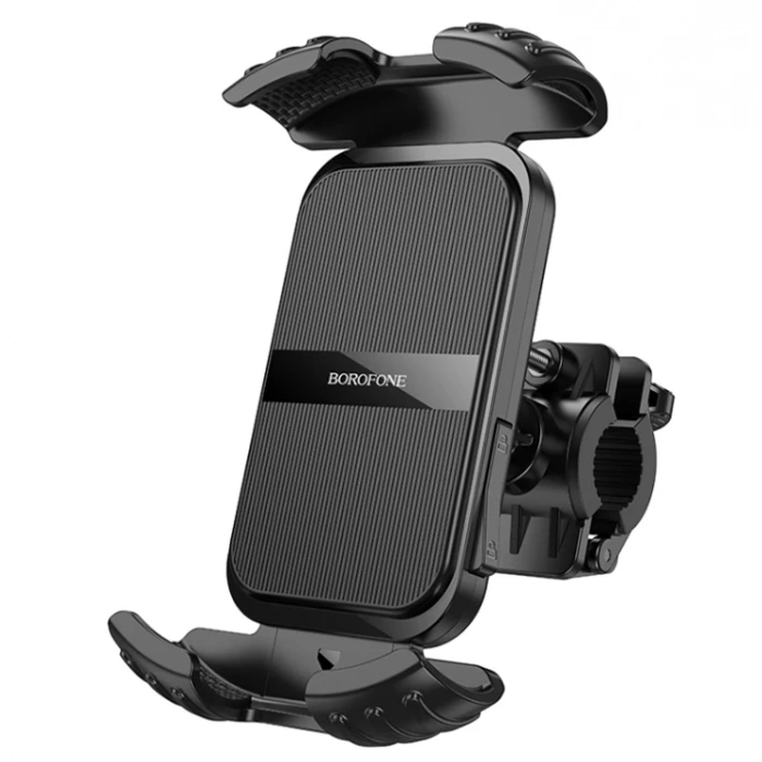 Nevamel Ally Borofone BH105 Crown Gidon Bağlantılı Bisiklet ve Motosiklet Telefon Tutucu-(5775)