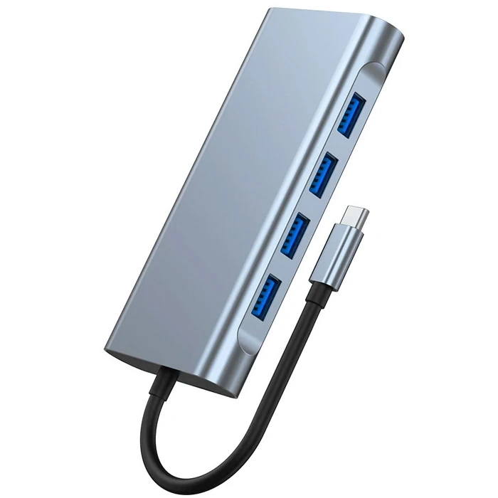 Nevamel ALLY BYL-2110 11in1 Multifonksiyonlu Type-C Hub Adaptör Dönüştürücü-(5775)